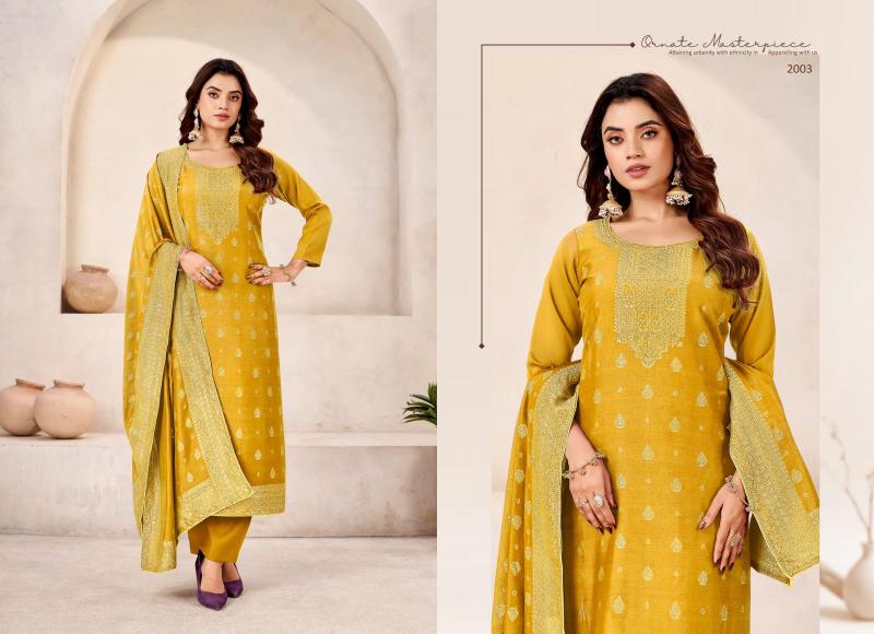 Tanishk safari crepe dress material wholesaler in delhi